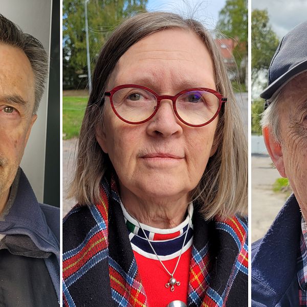 från vänster Urban Vännberg, Sorsele, Lilian Mikaelsson, Udtja Skogssameby och Stig Vännberg, Sorsele