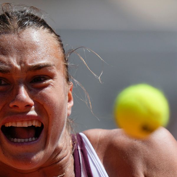 Aryna Sabalenka ville inte vara med på presskonferensen efter sin seger mot Ramilla Rachimova.