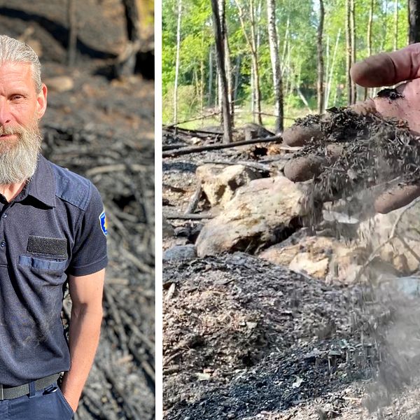 Den torra försommaren har gjort att markerna är extremt torra i Västmanland. Det ger i sin tur att risken för skogsbränder bedöms som mycket hög till extrem.
”Just nu ligger vi på den högsta risken, 5E”, säger Fredrik Eriksson, brandingenjör Räddningstjänsten Mälardalen.