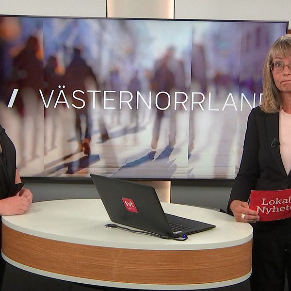 Bild från SVT Västernorrlands studio