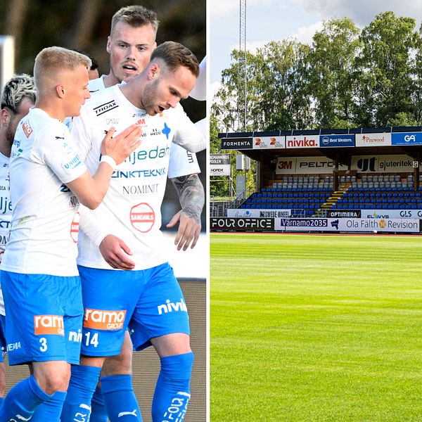 IFK Värnamo kan tvingas till spel på annan ort, då Finnvedsvallen inte är godkänd för allsvenskt spel.