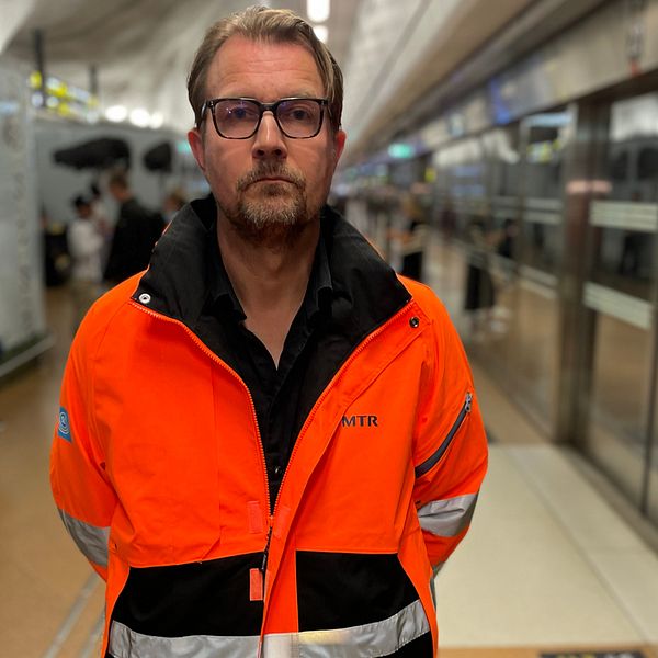 Joakim Sundh VD för MTR Pendeltågen