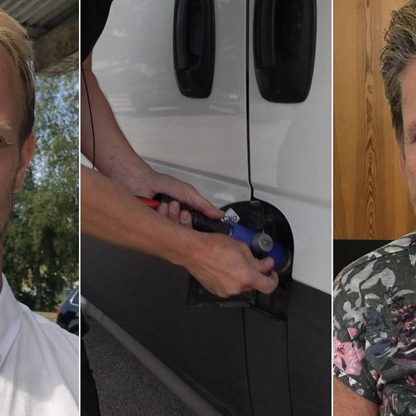 Tobias Bernhardsson (C) och Ulla Börjesson, (S), kommunstyrelsens ordförande, tittar in i kameran.