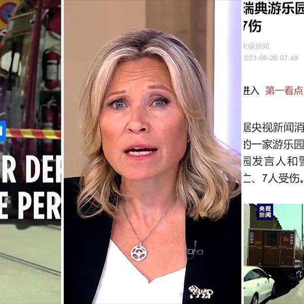 ”A serious accident has taken place” – se och hör hur nyhetskanaler runtom i världen rapporterar om Gröna Lund.