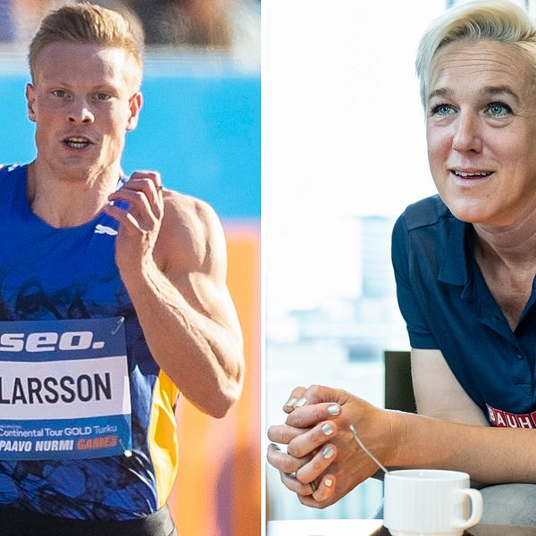 Förbundskapten Kajsa Bergqvist hyllar Henrik Larsson.