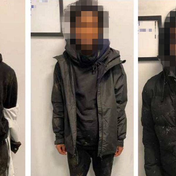 Fyra unga män från Linköping (tre av dem är med på bild med pixlade ansikten) som åtalas för mordförsök och grovt vapenbrott i Stockholm kommer från Linköping.