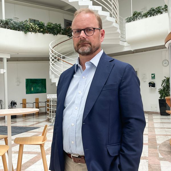 Hälso- och sjukvårdsdirektör Johan Rosenqvist i Kalmar län.