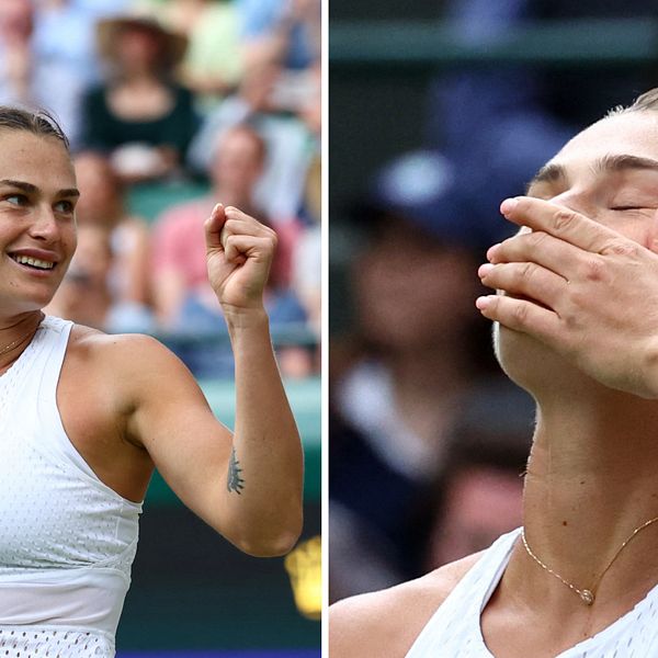 Aryna Sabalenka vidare till semifinal i Wimbledon.