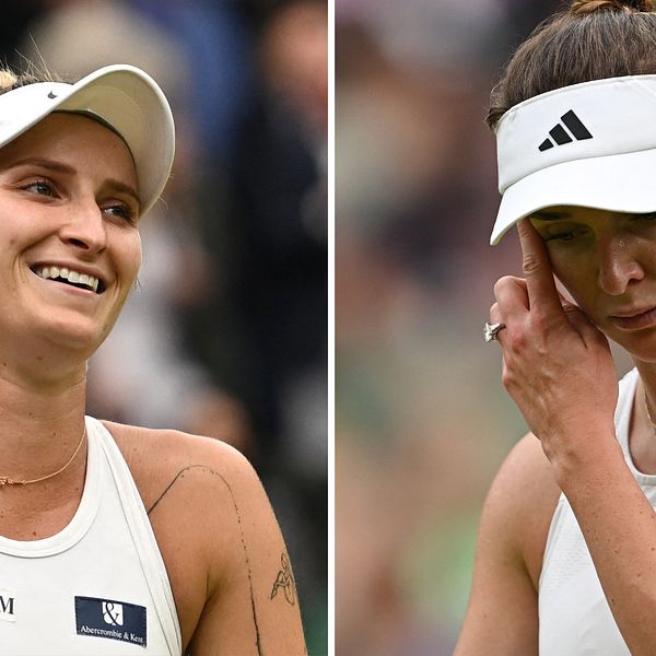Marketa Vondrousova klar för final i Wimbledon.