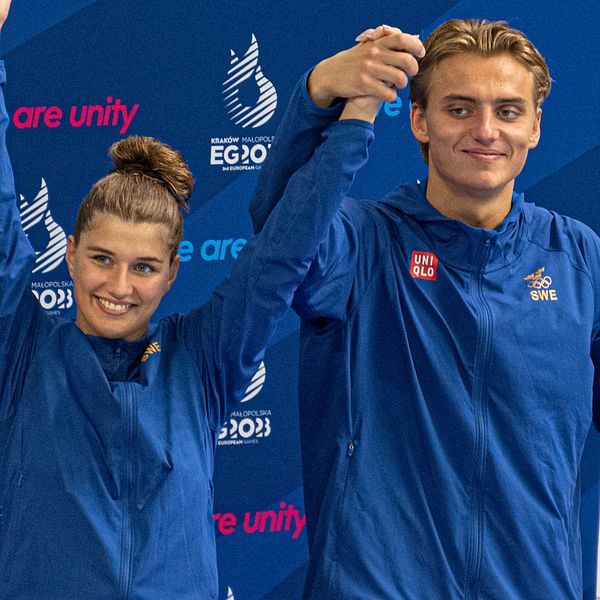 Emilia Nilsson Garip och Elias Petersen slutade femma i mixed-klassen på VM