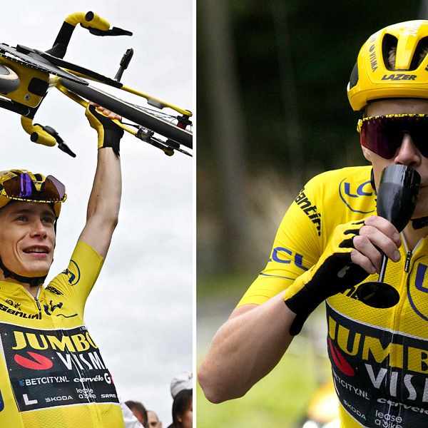 Jonas Vingegaard vann Tour de France igen – drack ”champagne” under loppet.