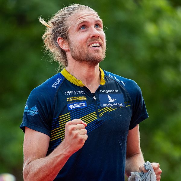 Gustav Bergman knep en andraplats i världscupsprinten.