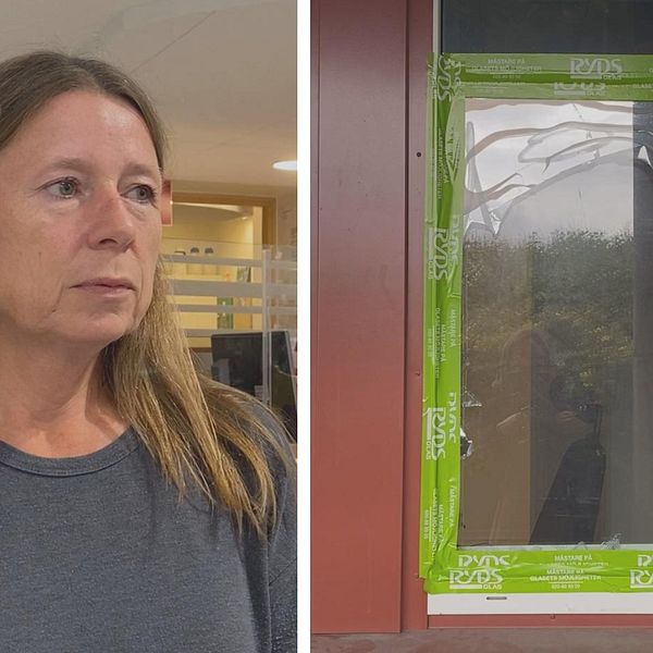 Annika Bachström, stabschef på Sundsvalls kommun förklarar hur inbrottet gick till när tjuvarna krossade en ruta och stal flertal datorer, telefoner och IT teknik.