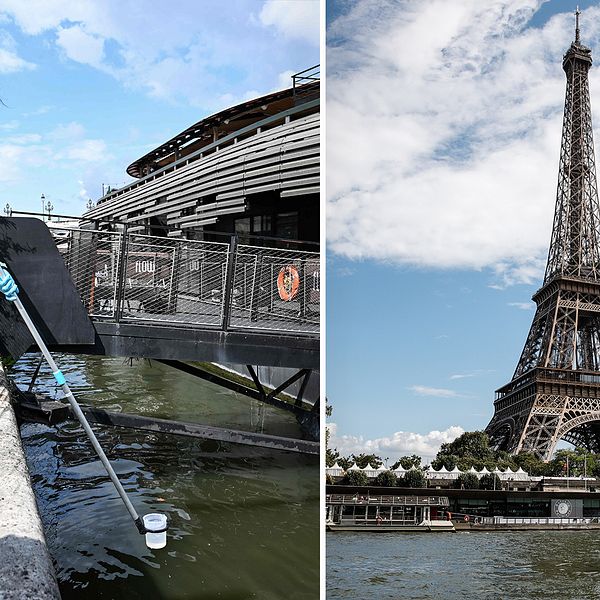 Vattenkvalitén i Seine har varit för dålig för att helgens för-OS skulle kunna genomföras.