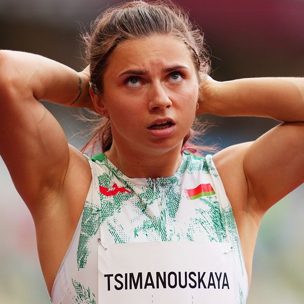 Kryjstsina Tsimanouskaja kommer att tävla för Polen i friidrotts-VM.