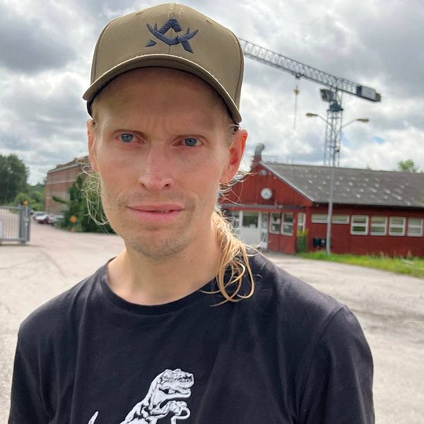 Rickard Lennqvist, Metallklubbens ordförande framför Keycast i Kolsva