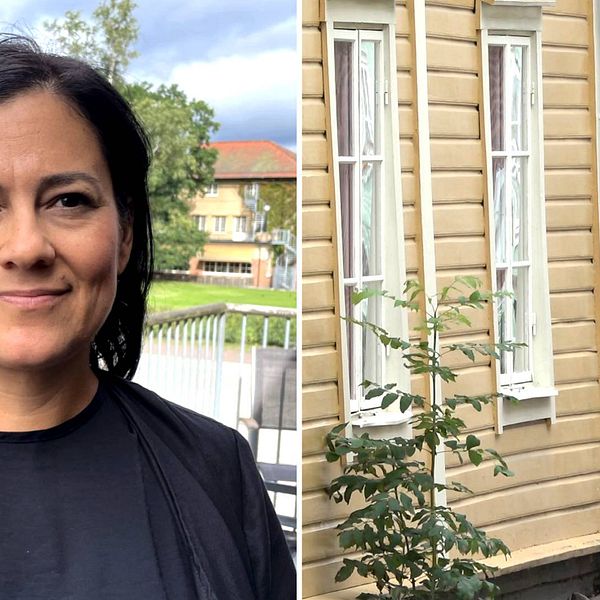 Lucia Botero Fridholm, statsarkitekt i Eksjö kommun, berättar om svårigheterna med att renovera kulturmärkta hus på rätt sätt – i exempelvis Gamla stan som vi ser på bild.
