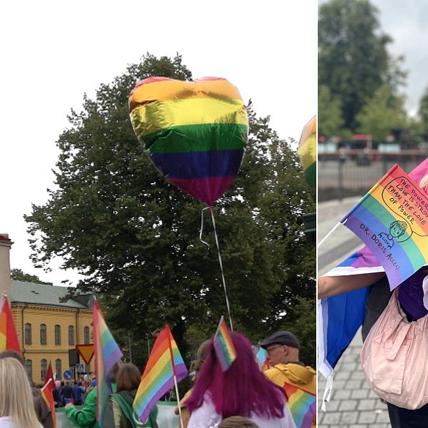 ballonger, pride, färger, prideparad