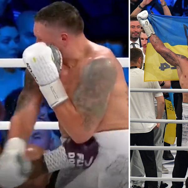 Oleksandr Usyk behöll sitt världsmästarbälte efter kontroversiellt domslut.