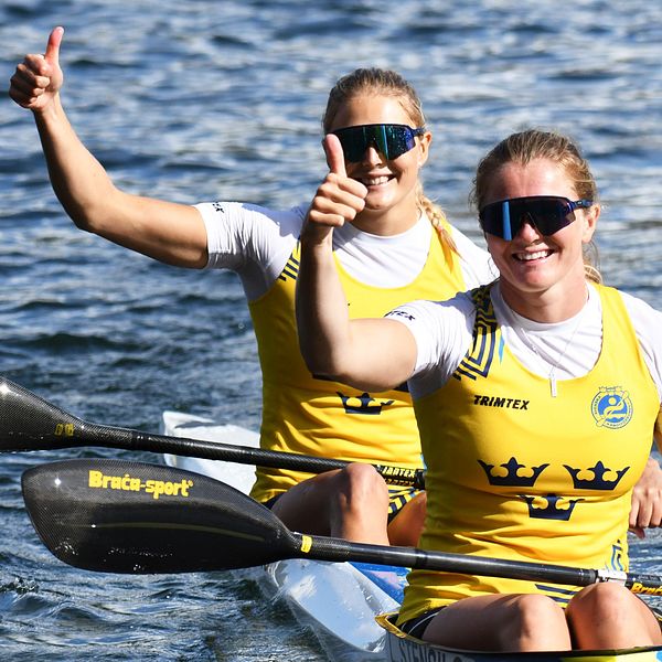 Moa Wikberg och Linnea Stensils har säkrat en svensk kvotplats till OS.