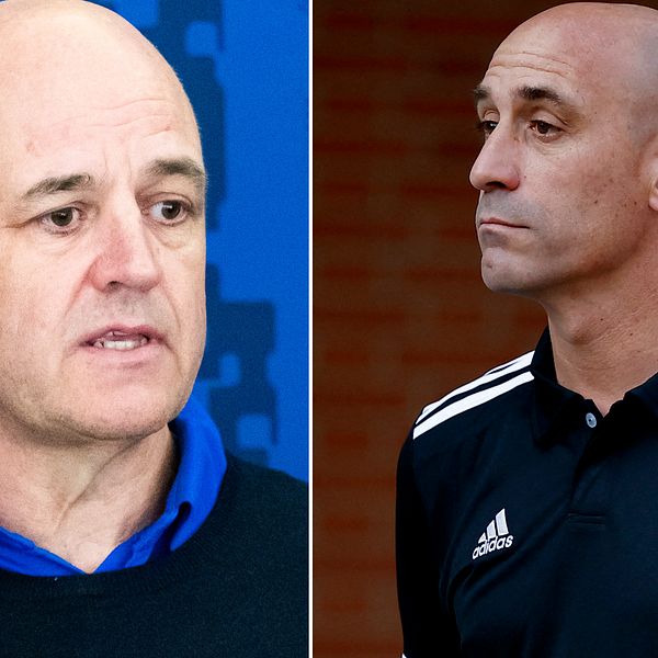 Fredrik Reinfeldt kritiserar spanska förbundsbasen Luis Rubiales
