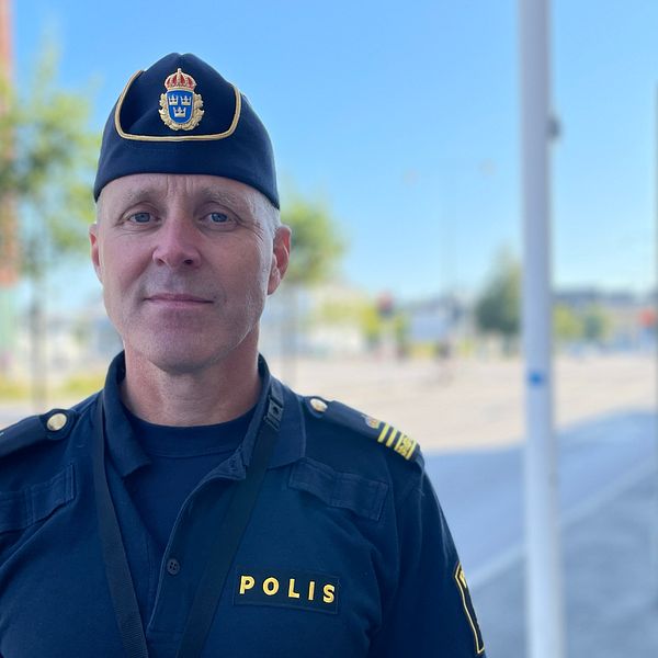 Trafikpolischefen Petter Wahllöf.