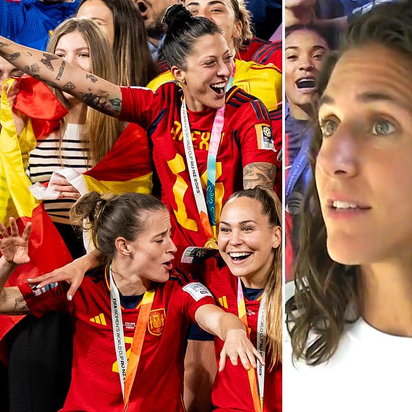 Hör Veronica Bouqete om situationen i spanska landslaget efter Rubiales avgång