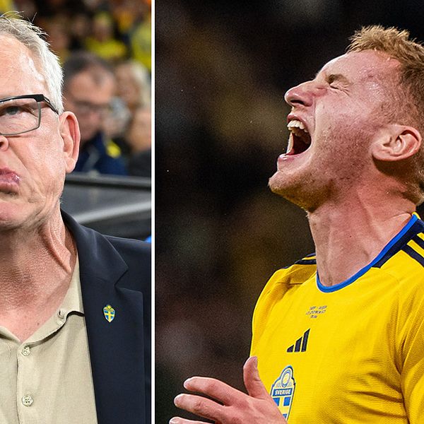 Janne Andersson och Dejan Kulusevski hade en blytung kväll.