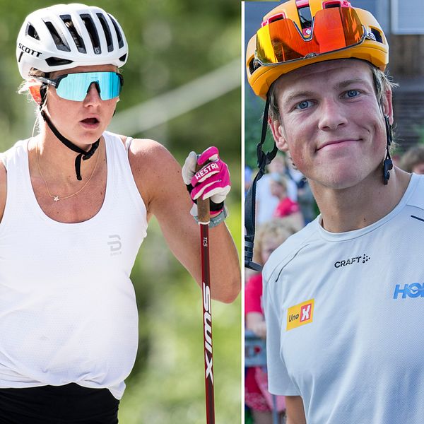 Maja Dahlqvist tränar med Johannes Hösflot Kläbo i USA.