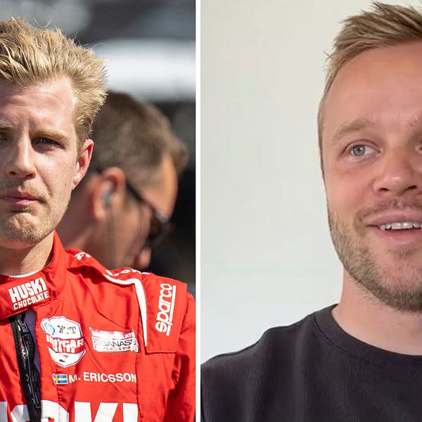 Marcus Ericsson och Felix Rosenqvist i Indycar