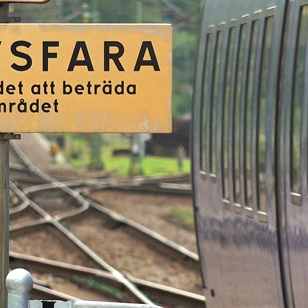 Spring på tågspåren är livsfarligt och orsakar stora problem i Skåne.