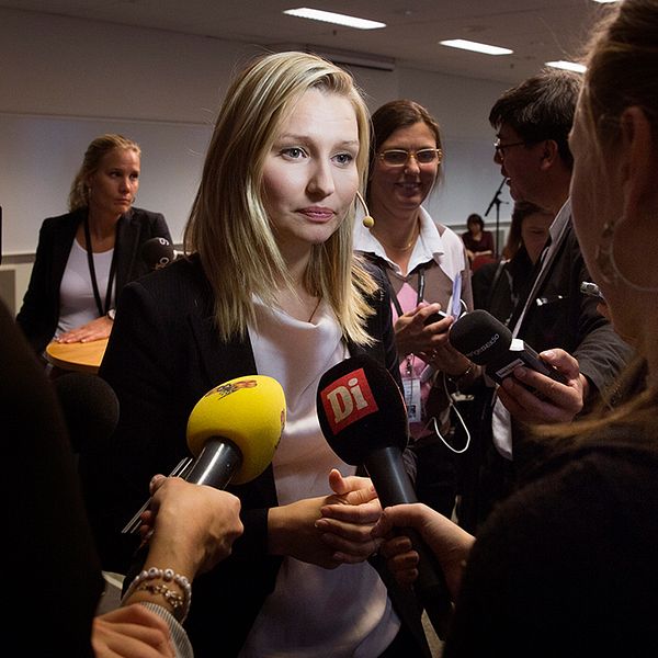 Kristdemokraterns partiledare Ebba Busch Thor.