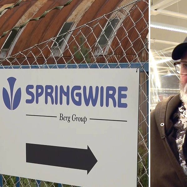 Bengt Forsberg är anställd på Springwire och har precis fått besked om uppsägning. Hör honom och andra boende i Lesjöfors om vad konkursen betyder.