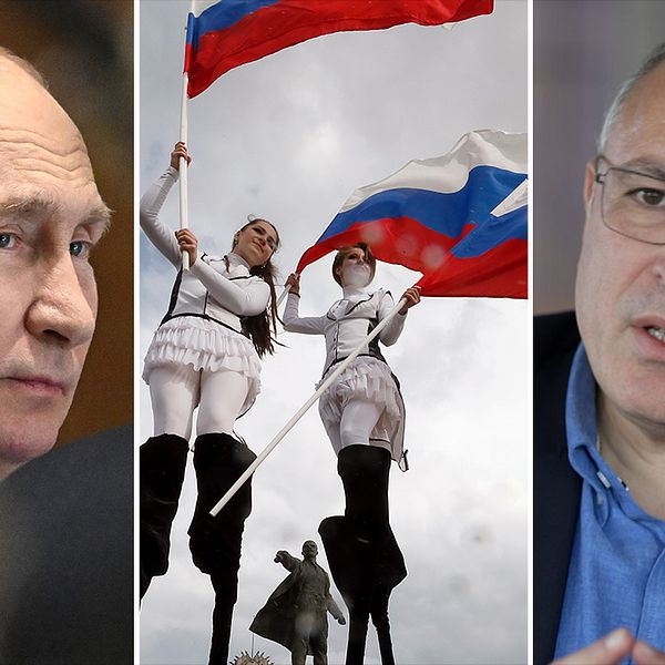 – Det vi behöver från splittringen är att de försvagar varandra, säger Michail Chodorkovskij till SVT. Se den unika intervju med ex-oligarken i videon ovan.