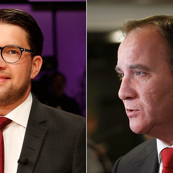 Livekollen granskade ordväxlingen mellan Jimmie Åkesson (SD) och Stefan Löfven (S).