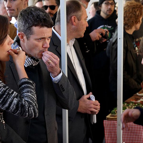 Danska prinsparet har tidigare varit och ätit mat med Noma-ägaren Rene Redzepi.