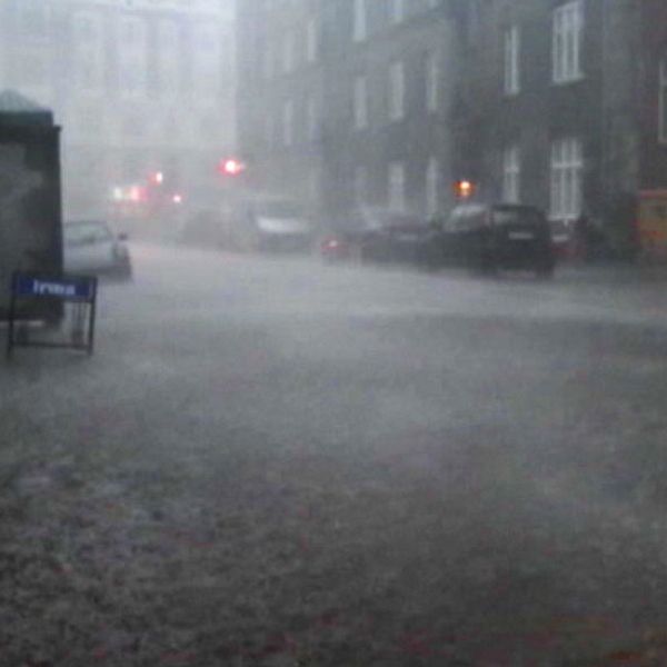 Göteborg förbereder sig för extrema skyfall.