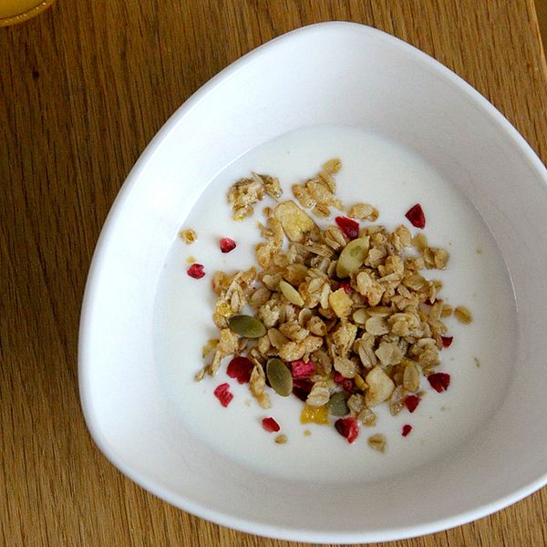 Kefir med müsli