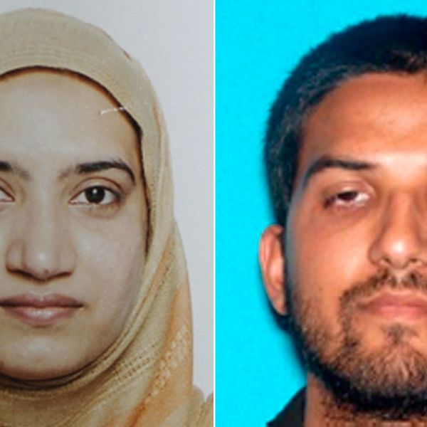 Tashfeen Malik och Syed Farook låg bakom attentaten i San Bernadino.