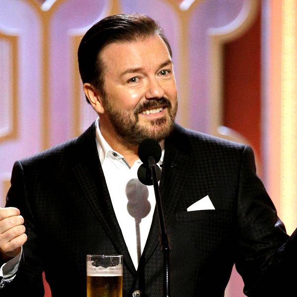 Ricky Gervais ledde årets Golden Globe-gala.