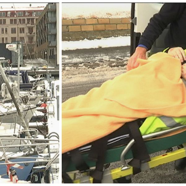 Per-Åke Mårtensson bor på en segelbåt i Helsingborg. Efter att han vårdats på sjukhus har han sökt plats på ett boende men fått nej.