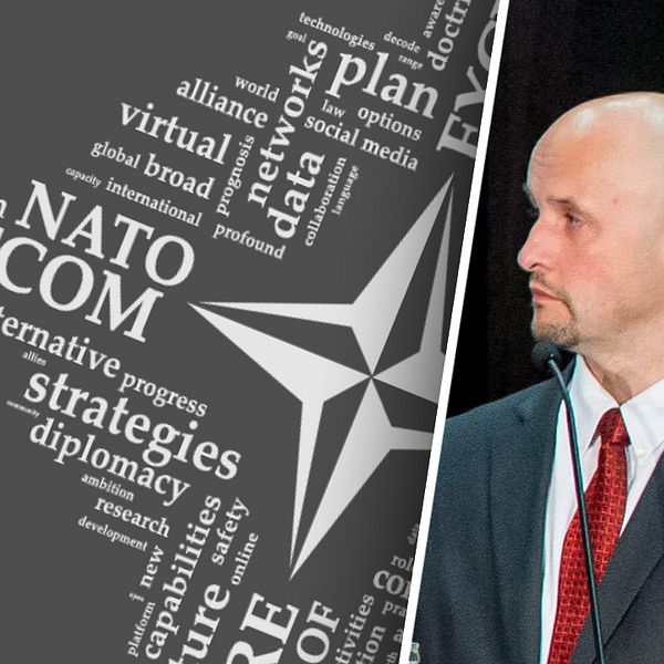 Janis Sarts, chef för StratCom, Natos center för strategisk information.