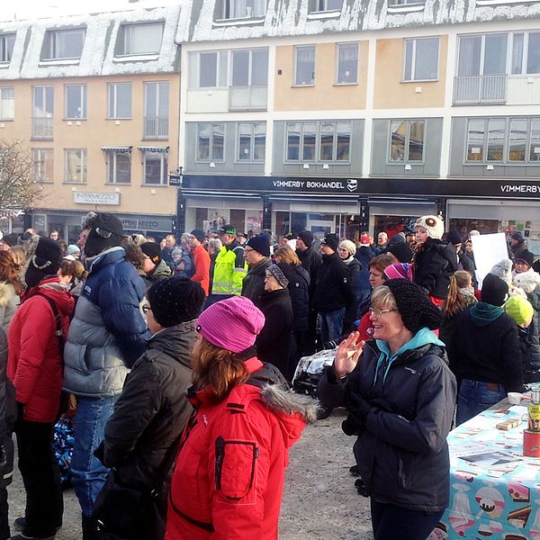 Manifestation i Vimmerby