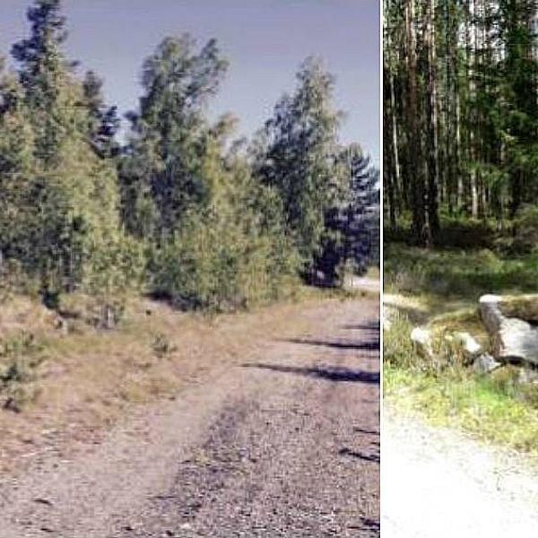 Foto 1. Ovansjö avrättningsplats. Foto 2. Hedesunda-Östervåla avrättningsplats.