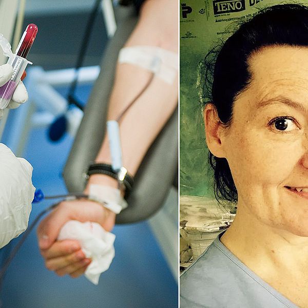 Annika Englund får inte ge blod på grund av sin MS-diagnos.