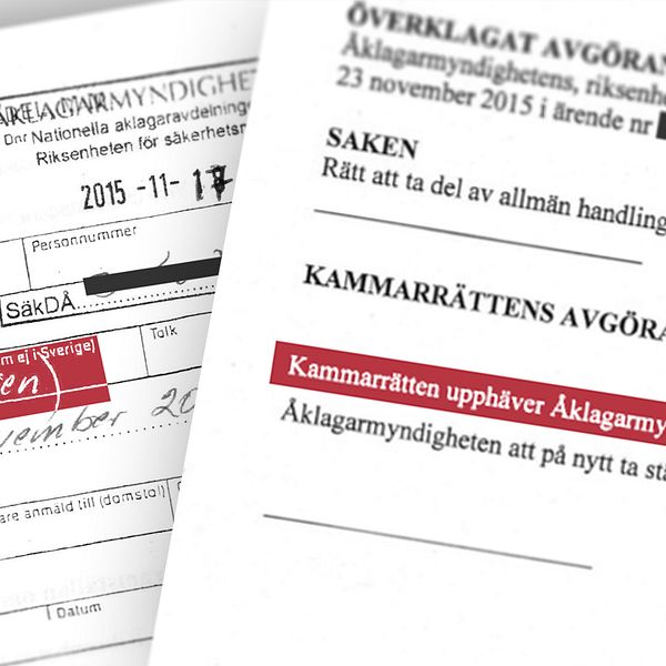 När åklagarmyndigheten beslutade att anhålla 22-åringen i sin frånvaro trodde man felaktigt att han var Syrisk medborgare. Handlingarna visar också hur fel namnet var stavat.