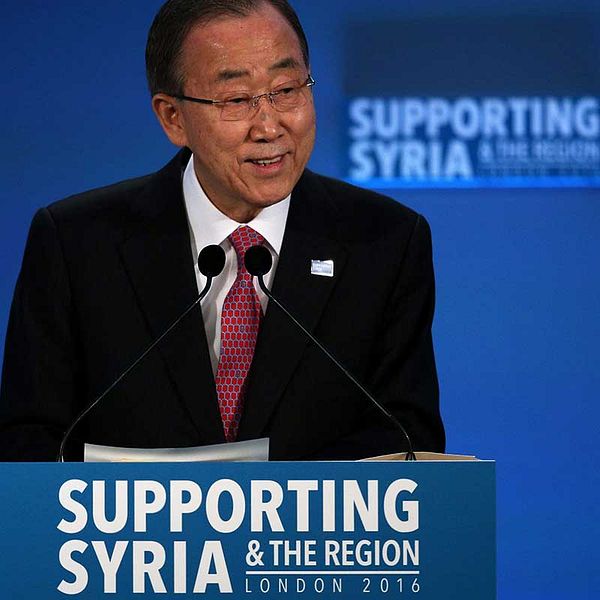 FN-chefen Ban Ki-Moon.