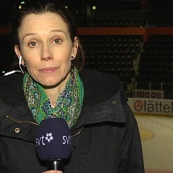 SVTs reporter Anna Quayle
