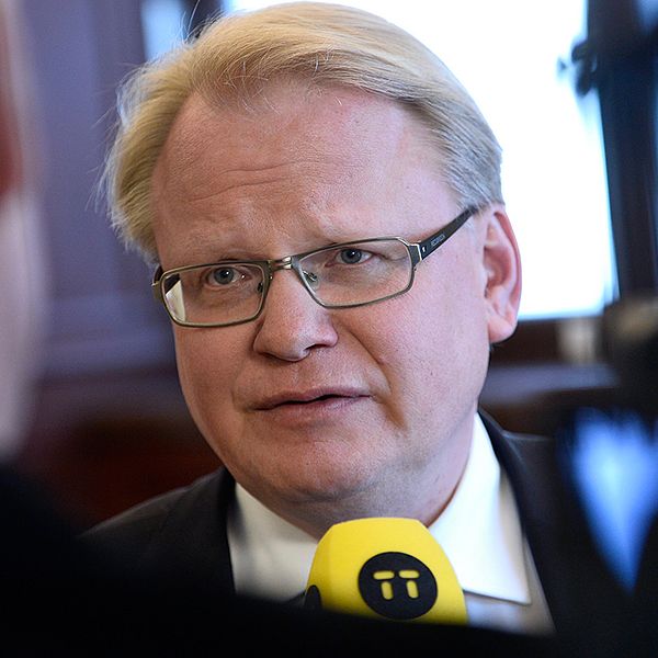 Försvarsminister Peter Hultqvist.