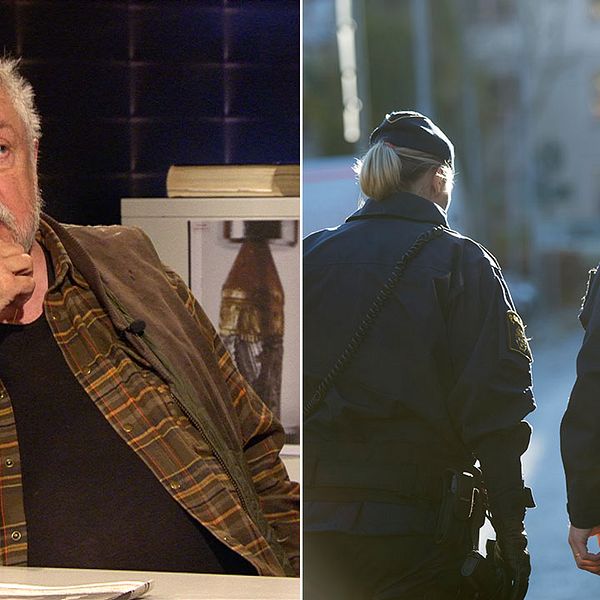 Leif GW Persson föreslår att vissa av polisens uppgifter läggs ut på privata företag – och får tummen upp av Polisförbundet.